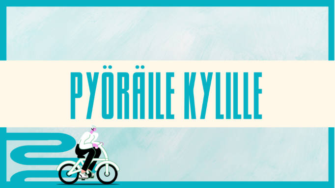 Pyöräile kylille logo