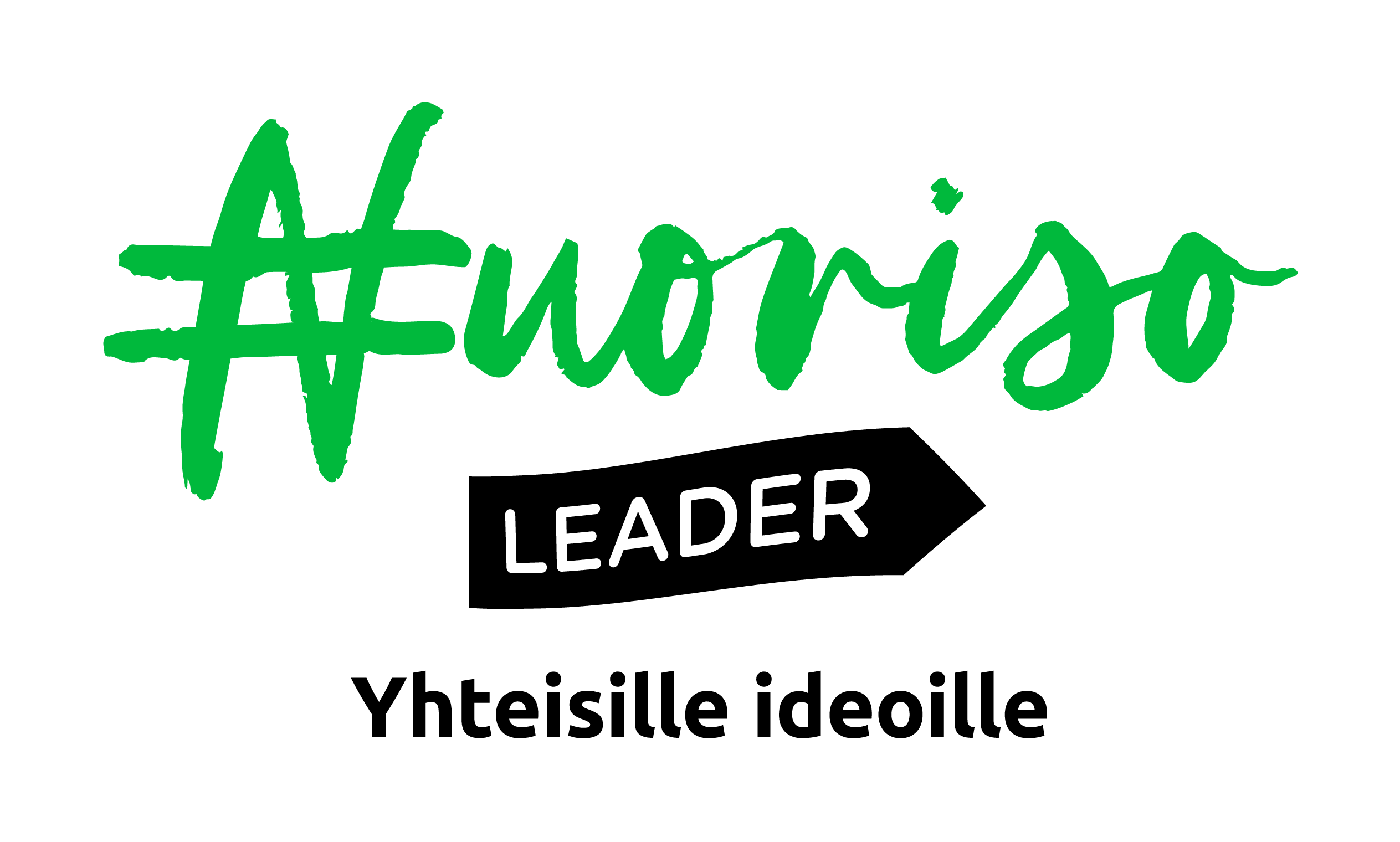 Vihreä nuorisoleader logo tekstillä