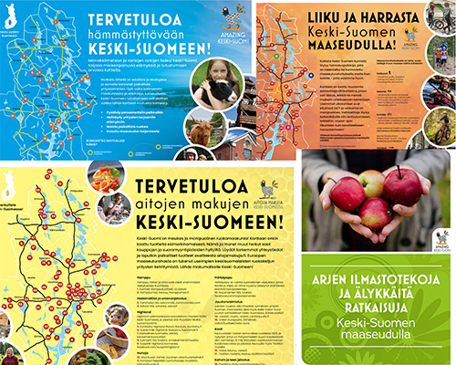 kuva Amazing Keski-Suomi kartat 