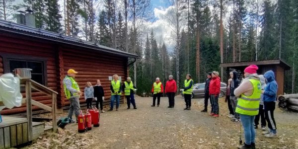 Ylä-Muuratjärvi seura Pelastusharjoitus
