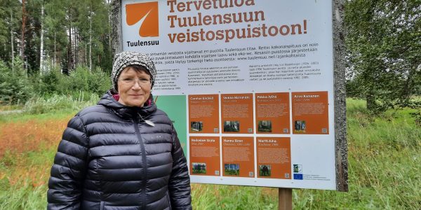 Tervetuloa -kyltti Tuulensuu